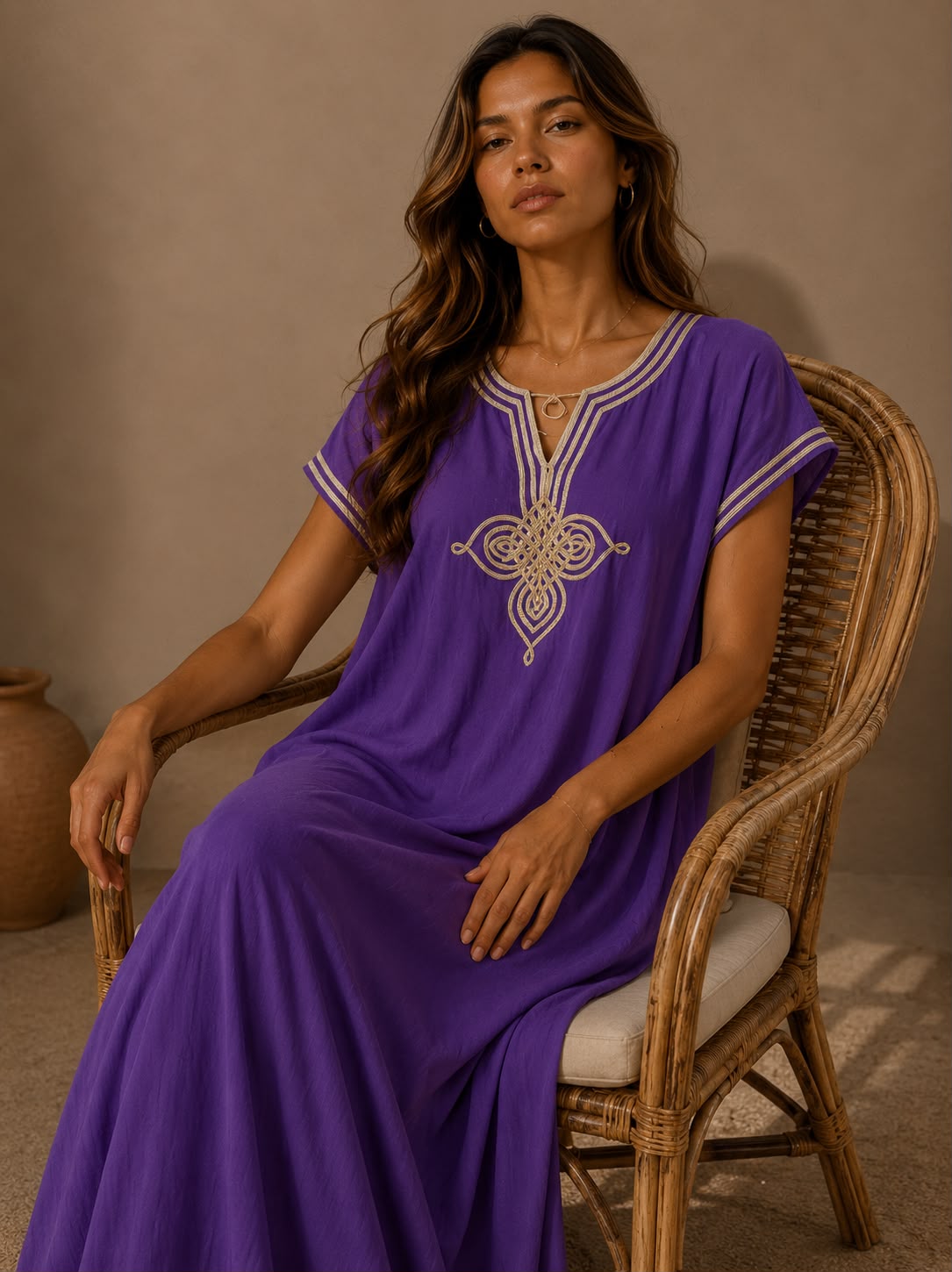 Bohemian Dress (Short-sleeve)