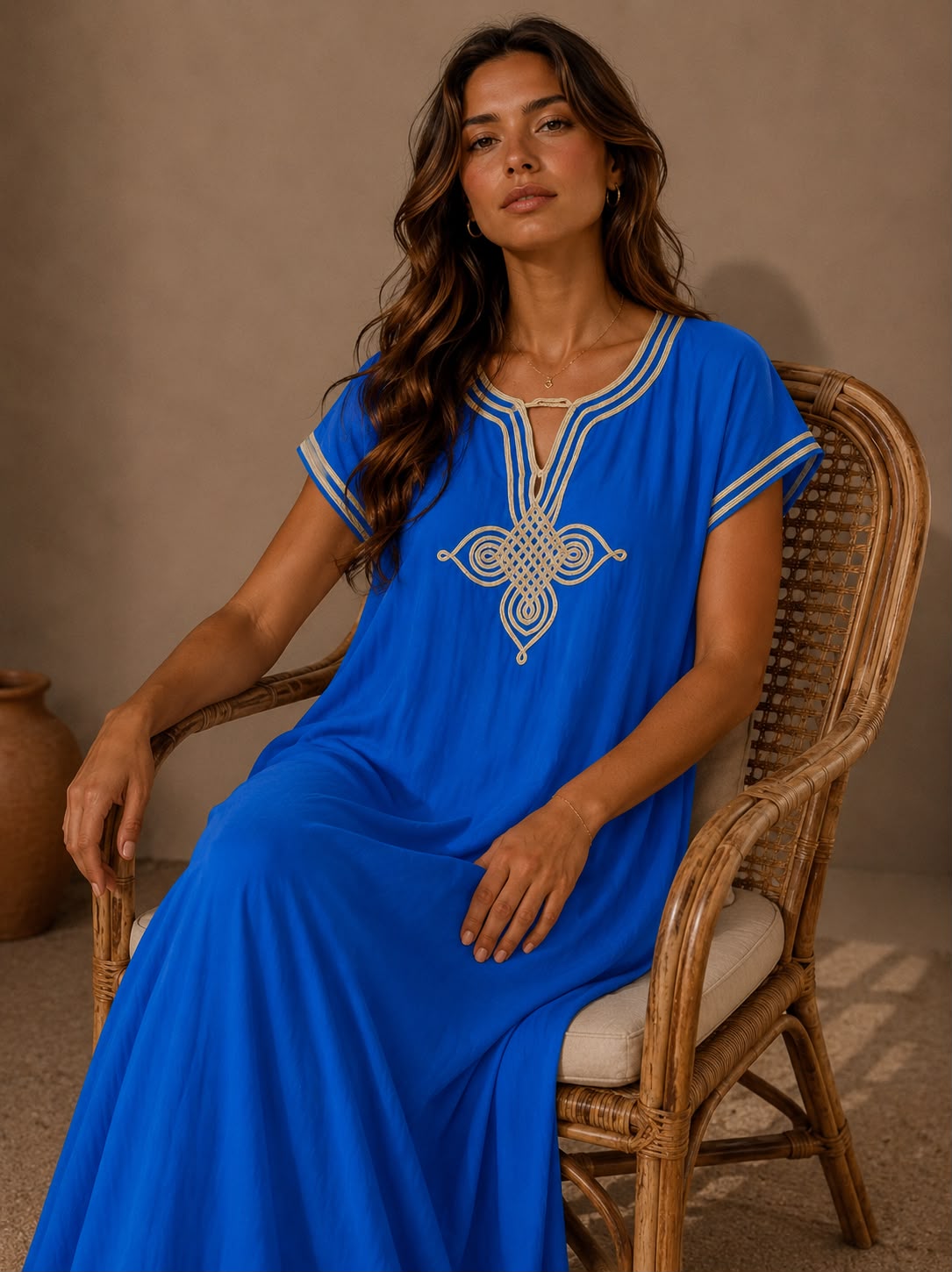 Bohemian Dress (Short-sleeve)
